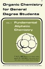 Fundamental Aliphatic Chemistry Organic Chemistry for General Degree Students