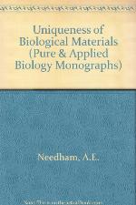 The uniqueness of biological materials.
