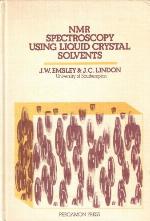 Nmr Spectroscopy Using Liquid Crystal Solvents