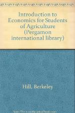 An Introduction to Economics for Students of Agriculture