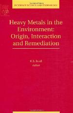 Heavy Metals in the Environment