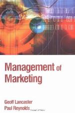 Management of Marketing