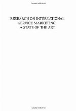 Research on international service marketing / Vol. 15 : a state of the art