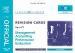 CIMA revision cards : Management accounting performance evaluation : Managerial level : paper P1