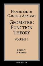 Handbook of Complex Analysis