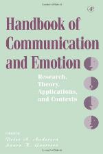 Handbook of Communication and Emotion