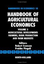 Handbook of Agricultural Economics