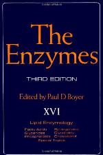 The Enzymes, Volume XVI