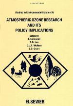 Atmospheric Ozone Research and Its Policy Implications