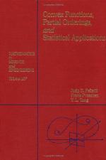Convex Functions, Partial Orderings, and Statistical Applications