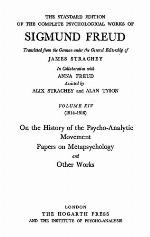The Standard Edition of the Complete Psychological Works 14