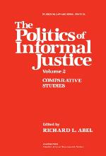 The Politics Of Informal Justice