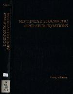 Nonlinear Stochastic Operator Equations