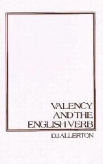 Valency And The English Verb