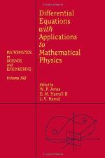 Differential Equations With Applications To Mathematical Physics