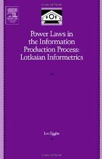 Power Laws in the Information Production Process