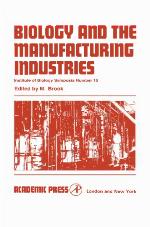 Biology and the manufacturing industries; proceedings of a symposium held at the Royal Geographical Society, London, on 29 and 30 September 1966.
