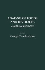 Analysis of Foods and Beverages