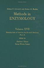Methods in Enzymology, Volume 17a