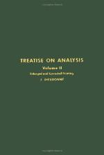 Treatise on Analysis, Vol. 2