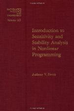Introduction to Sensitivity &amp; Stability Analysis in Nonlinear Programming (Monograph)