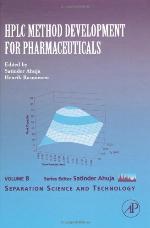 HPLC Method Development for Pharmaceuticals, Volume 8 (Separation Science and Technology) (Separation Science and Technology)