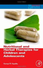 Nutritional and Herbal Therapies for Children and Adolescents: A Handbook for Mental Health Clinicians (Practical Resources for the Mental Health Professional)