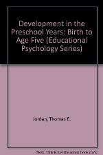 Development In The Preschool Years
