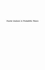 Fourier Analysis in Probability Theory