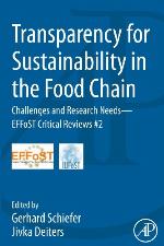 Transparency for Sustainability in the Food Chain