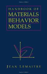 Handbook of Materials Behavior Models, Three-Volume Set