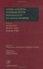 Experimental Methods in the Physical Sciences, Volume 39 