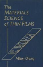 The Materials Science of Thin Films