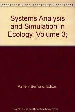 Systems Analysis and Simulation in Ecology