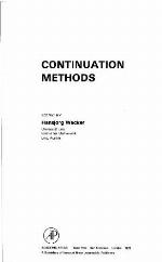 Continuation Methods