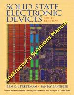 Instructor's Solutions Manual