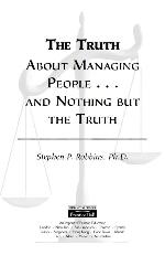 The Truth about Managing People