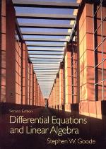 Differential Equations and Linear Algebra
