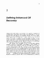 Enhanced Oil Recovery