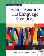 Bader Reading &amp; Language Inventory