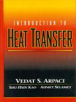 Introduction to Heat Transfer