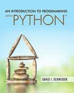An Introduction to Programming Using Python