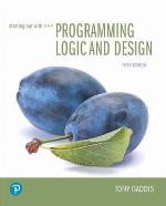 Starting Out with Programming Logic and Design