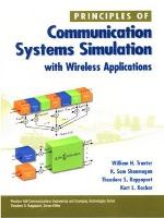 Principles of Communication Systems Simulation with Wireless Applications