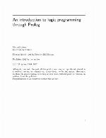 Introduction to Logic Programming Through PROLOG