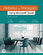 Statistics for Managers Using Microsoft Excel [rental Edition]