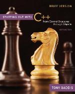 Starting Out with C++