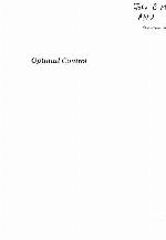 Optimal control : linear quadratic methods