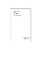 Programming From Specifications