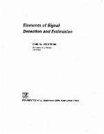 Elements Of Signal Detection And Estimation